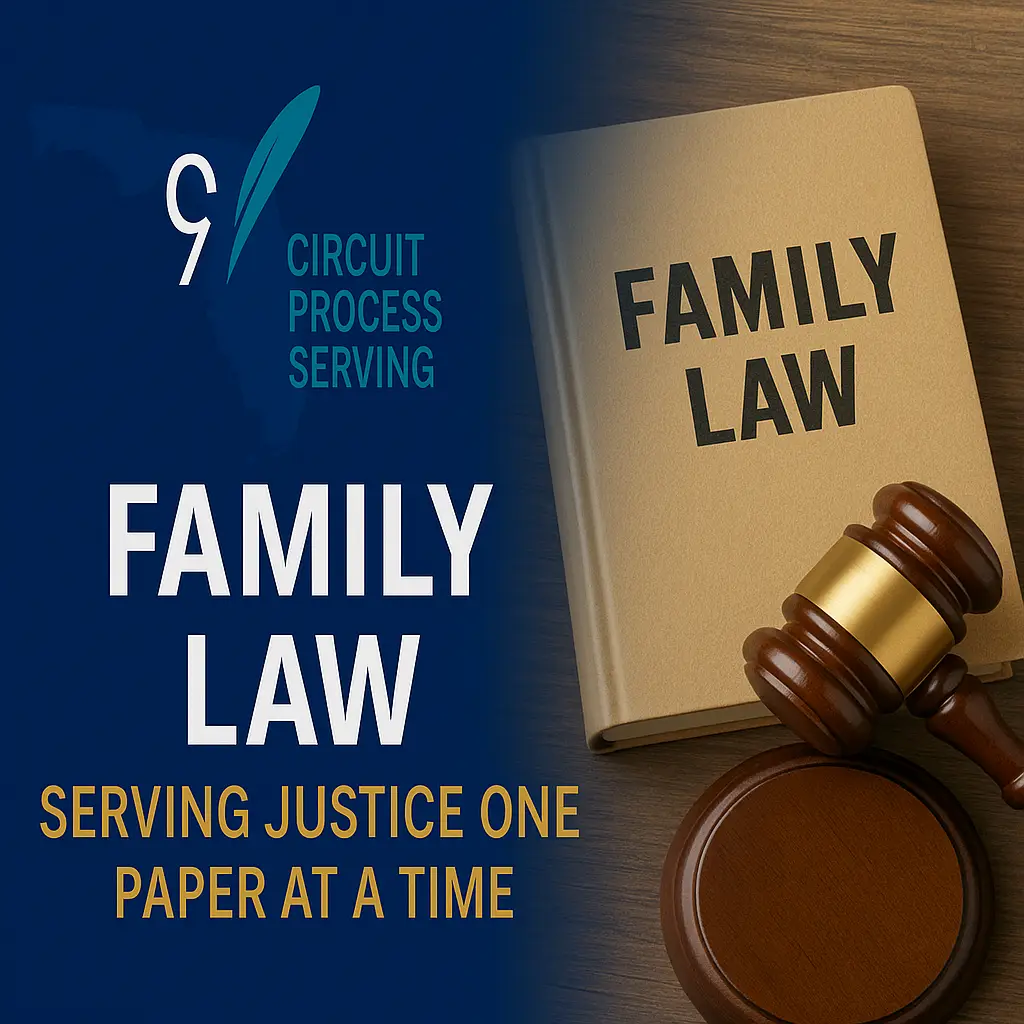 Family law process service