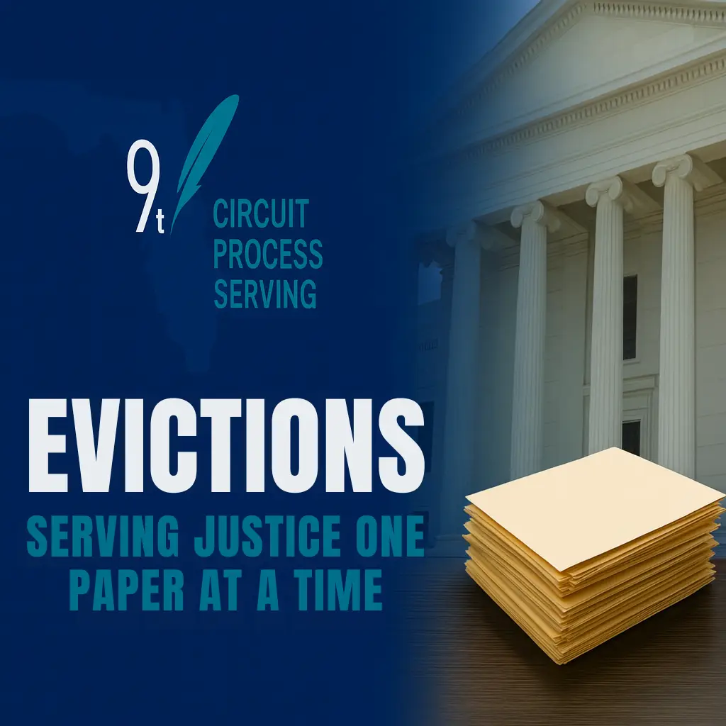 Eviction notices and summonses service
