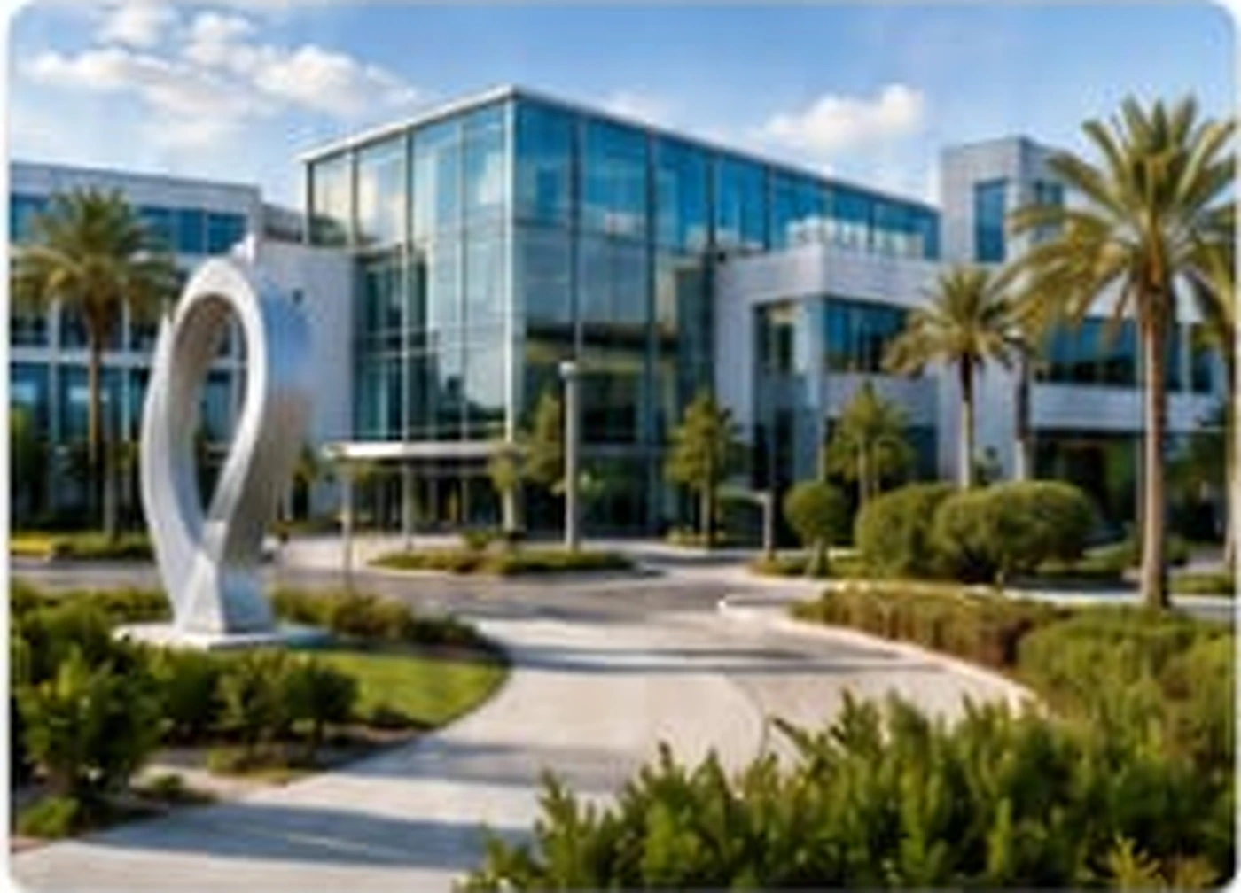 Lake Nona Medical City and modern office buildings
